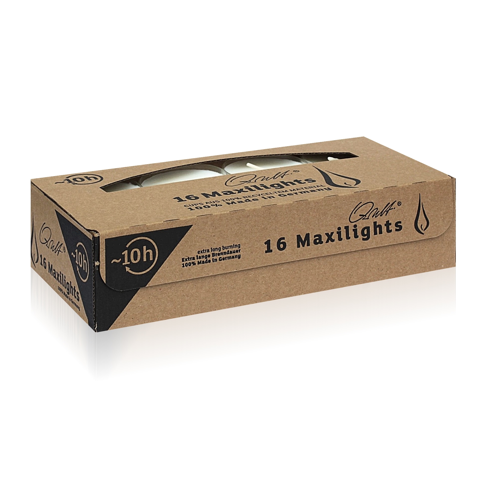 Qult Farluce Maxilights - 16 Teelichter - Ø 56 x 27 mm Qult Farluce Maxilights - 16 Teelichter - Ø 56 x 27 mm