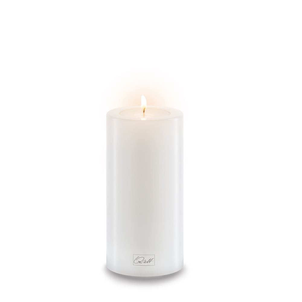 Qult Farluce Trend - Teelichthalter in Kerzenform weiß Ø 6 cm