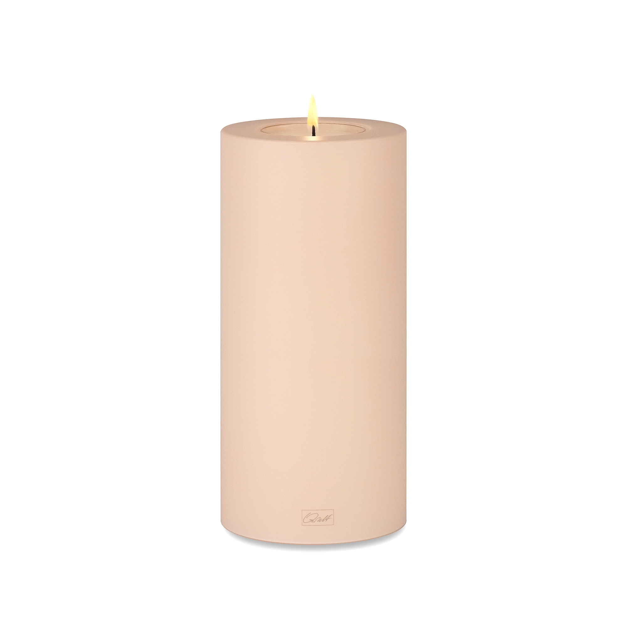 Qult Farluce Trend - Teelichthalter in Kerzenform - Rose