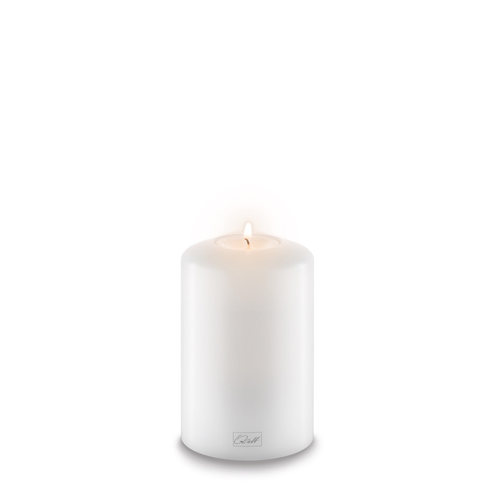 Qult Farluce Classic - Teelichthalter in Kerzenform Ø 8 cm; H 12 cm