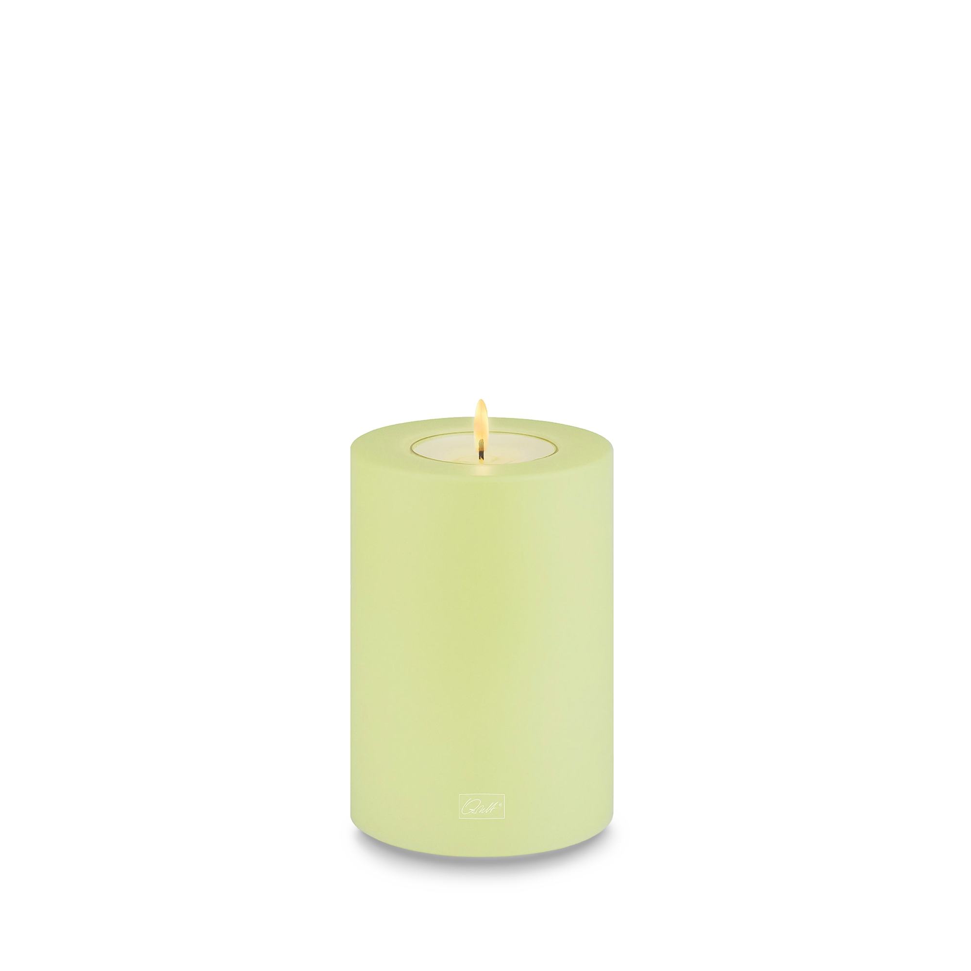 Qult Farluce Trend - Teelichthalter in Kerzenform - Lime