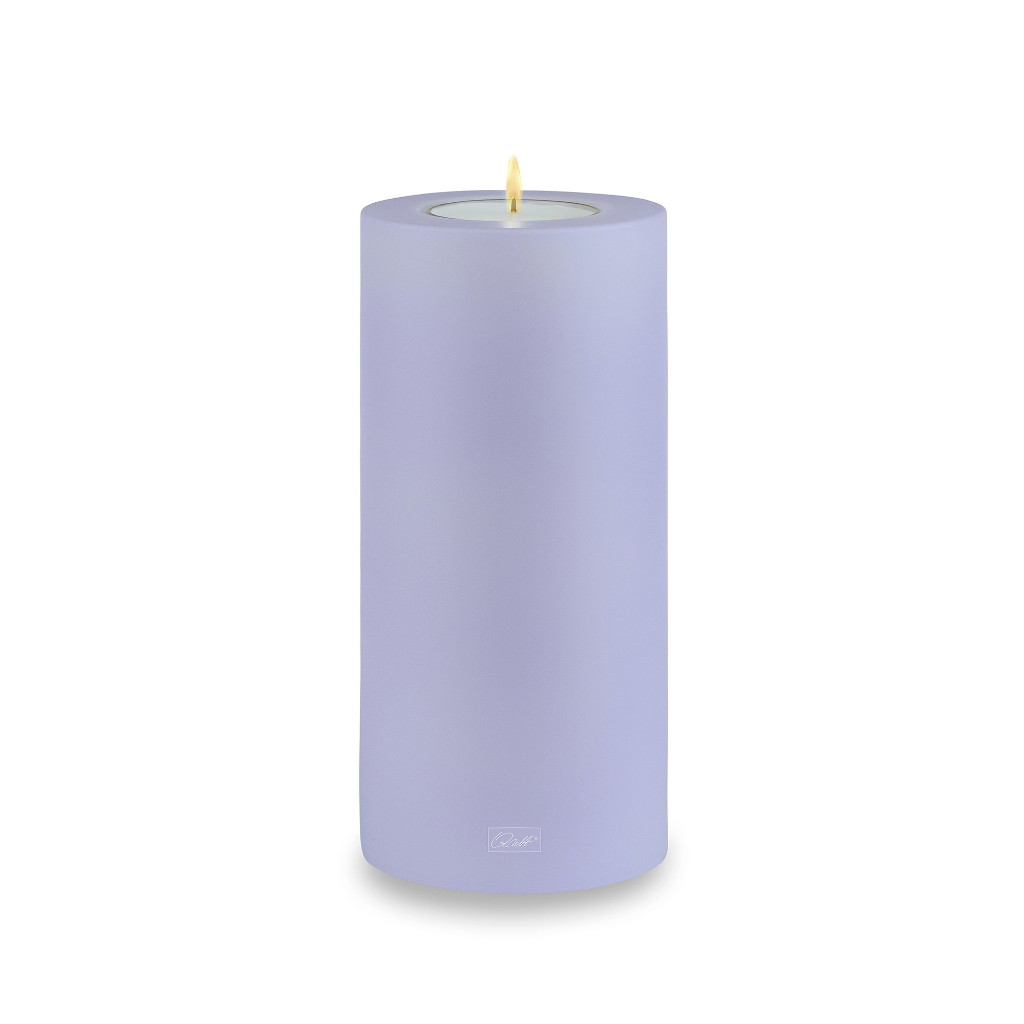 Qult Farluce Trend - Teelichthalter in Kerzenform - Lavender