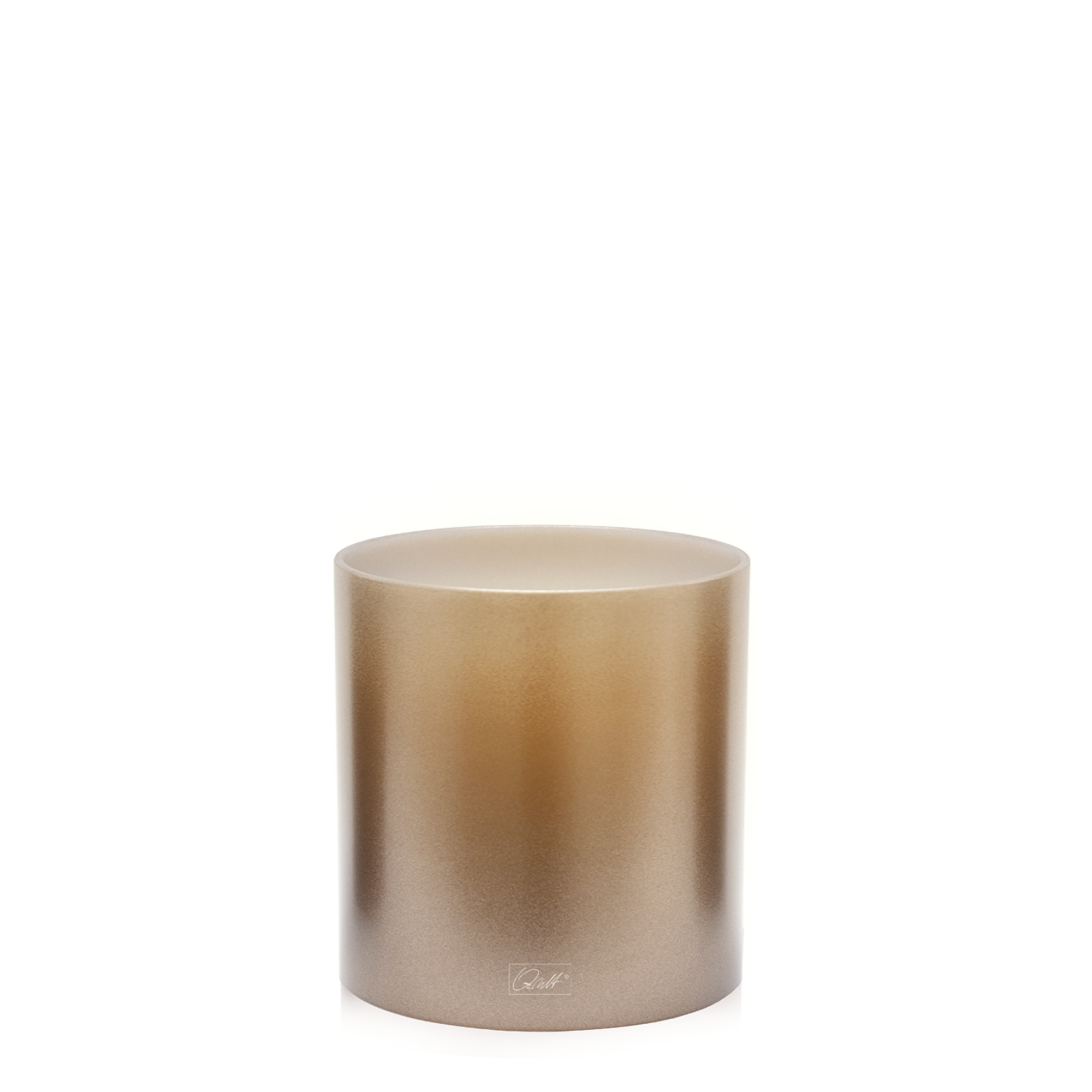 Qult Kerze Farluce Inside Metallic - Ø 10 cm - Bronze