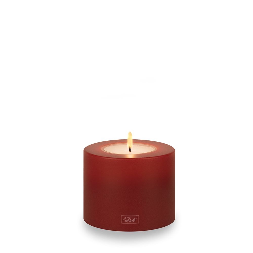 Qult Farluce Trend - Teelichthalter in Kerzenform - Roasted Brown
