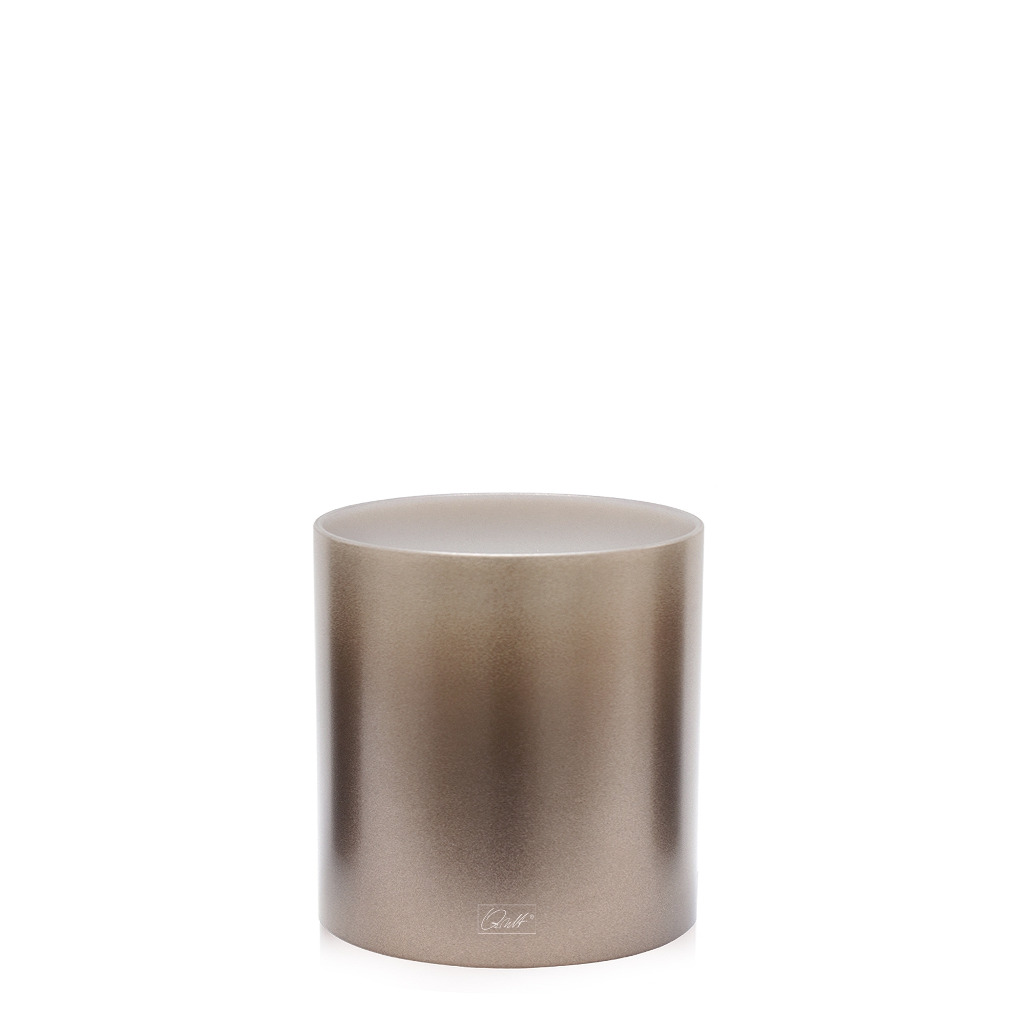Qult Kerze Farluce Inside Metallic - Ø 10 cm - Bronze