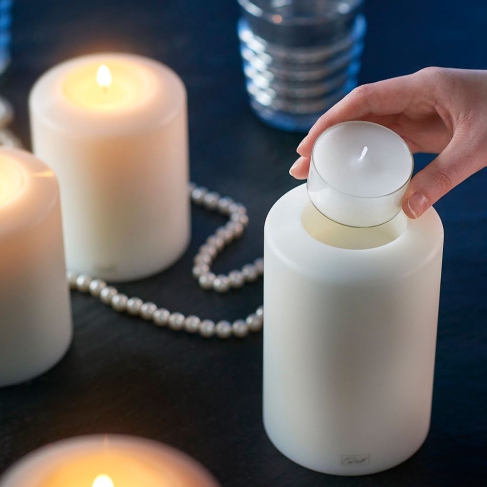 Qult Farluce Porcelain Light - Ø 7 cm x H 10 cm, Straight Qult Farluce Porcelain Light - Ø 7 cm x H 10 cm, Straight