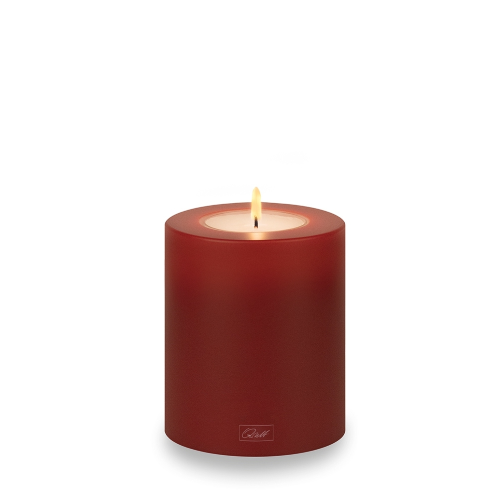 Qult Farluce Trend - Teelichthalter in Kerzenform - Roasted Brown