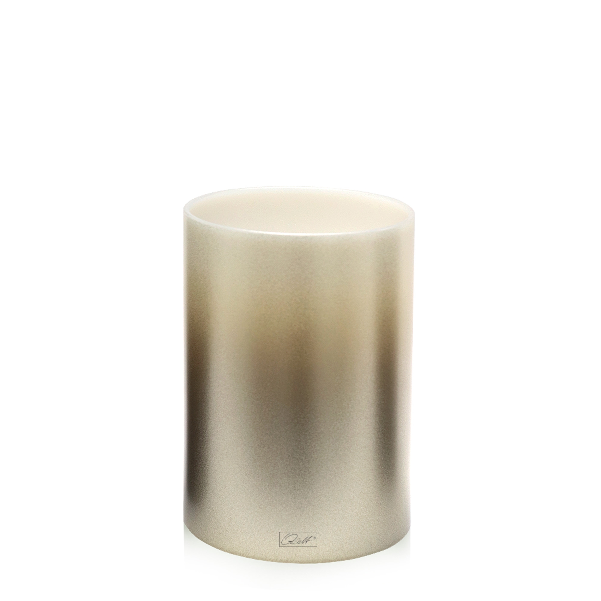 Qult Farluce Inside - Teelichthalter in Kerzenform - Creme Gold