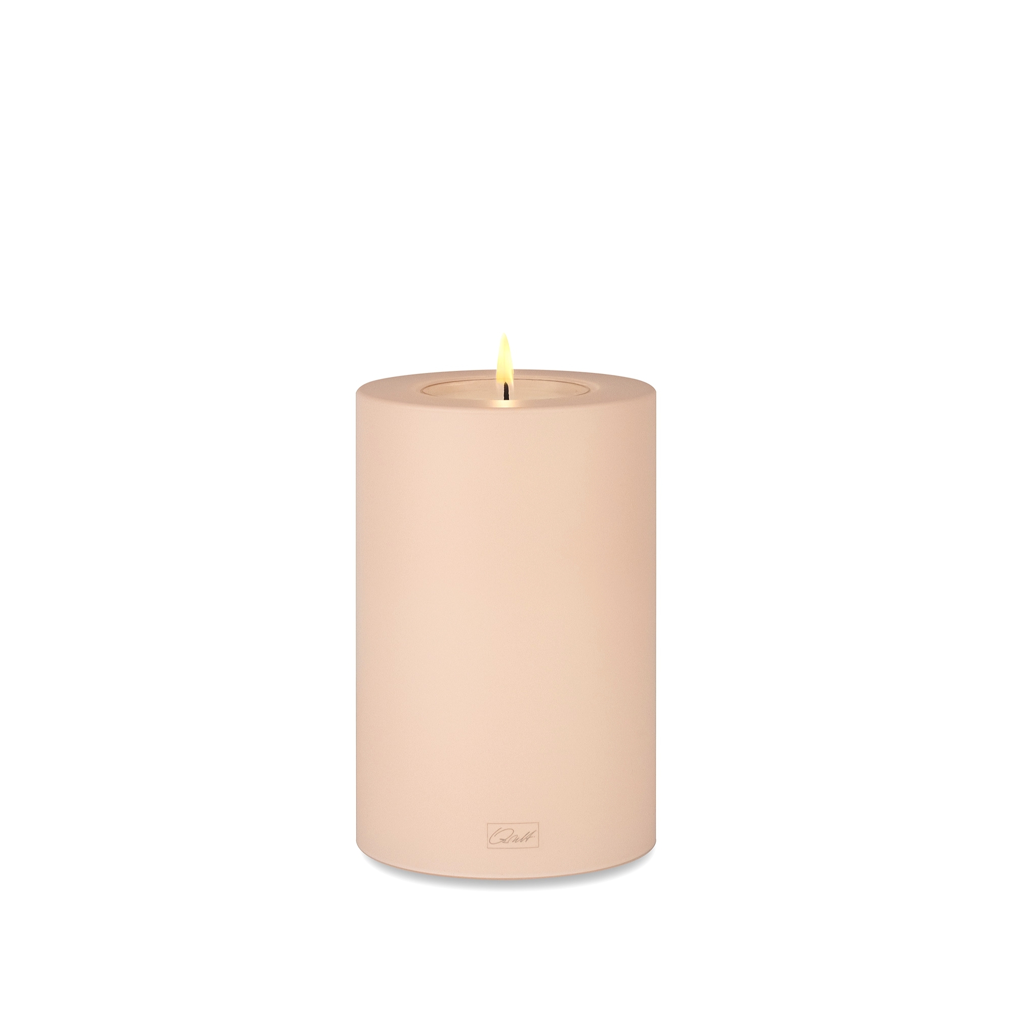 Qult Farluce Trend - Teelichthalter in Kerzenform - Rose