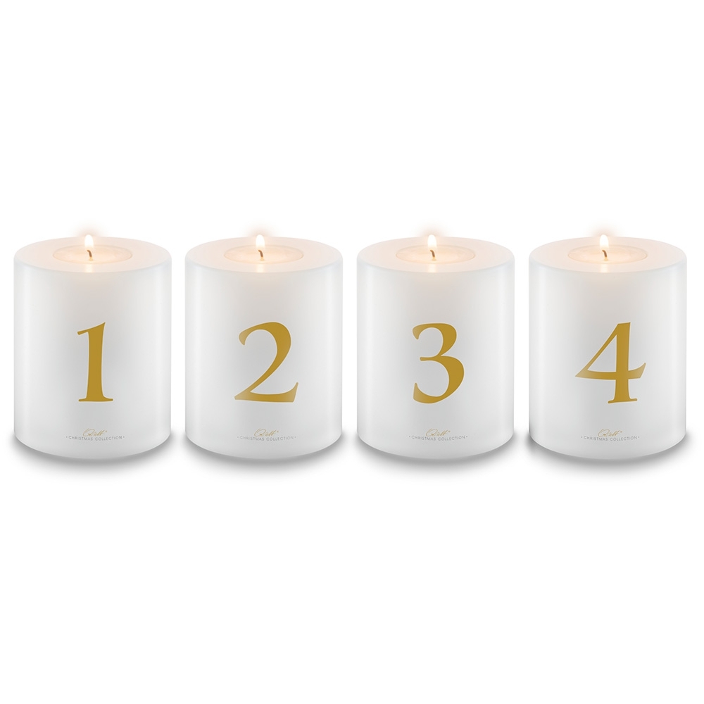 Qult Farluce Trend - Teelichthalter in Kerzenform - Christmas Collection - Nr. 4