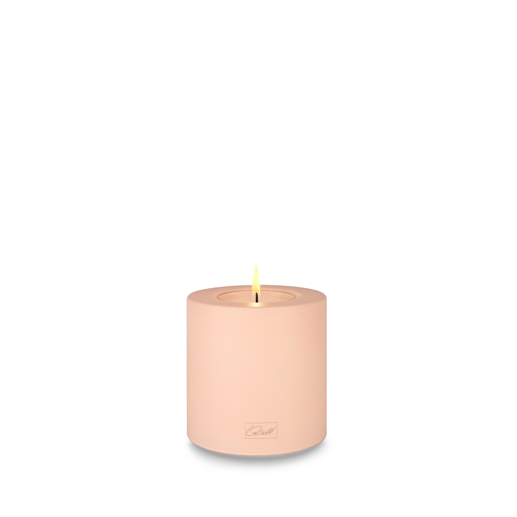 Qult Farluce Trend - Teelichthalter in Kerzenform - Rose