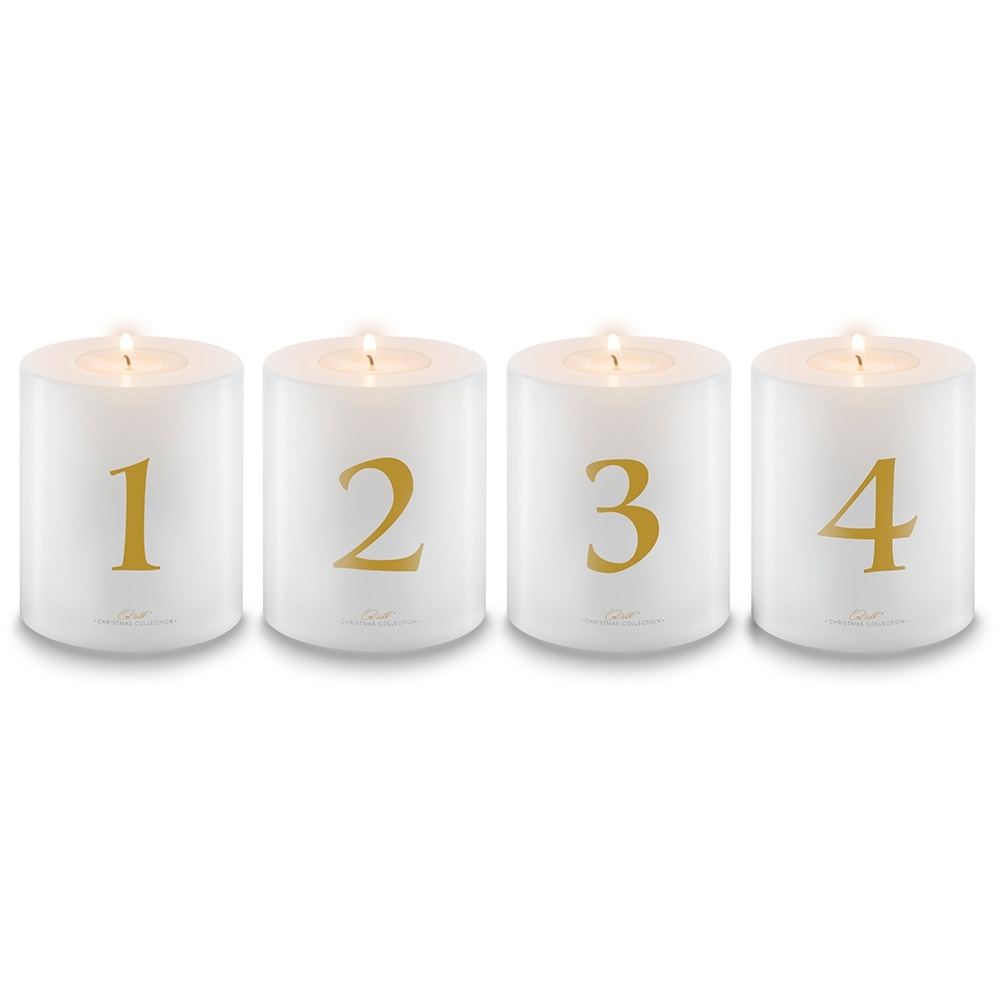 Qult Farluce Trend - Teelichthalter in Kerzenform - Christmas Collection - Nr. 2